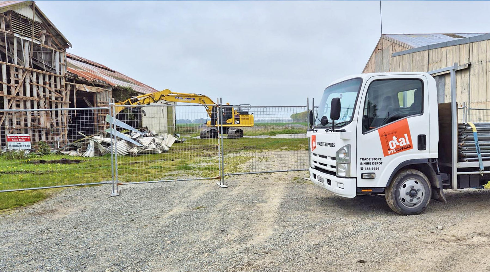 Temporary Site Fencing