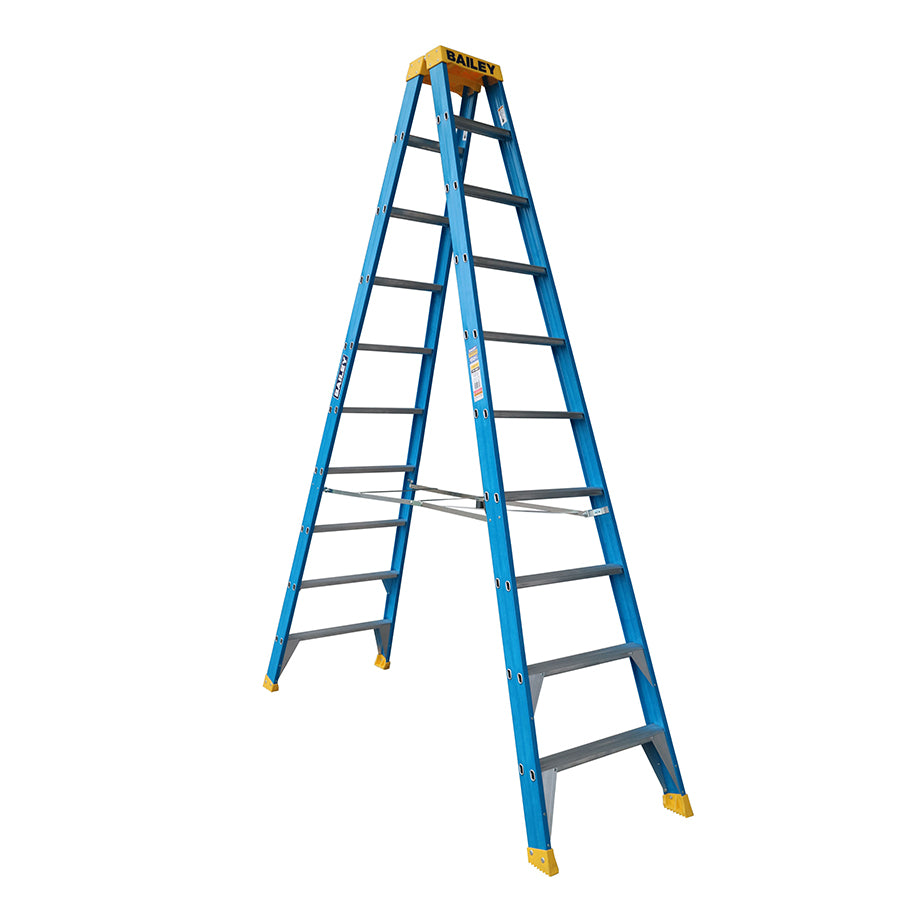 Bailey Pro Fibreglass Double Sided Ladder 150kg