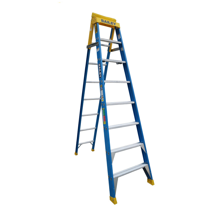 Bailey Pro Punchlock Step Extension Ladder Fibreglass