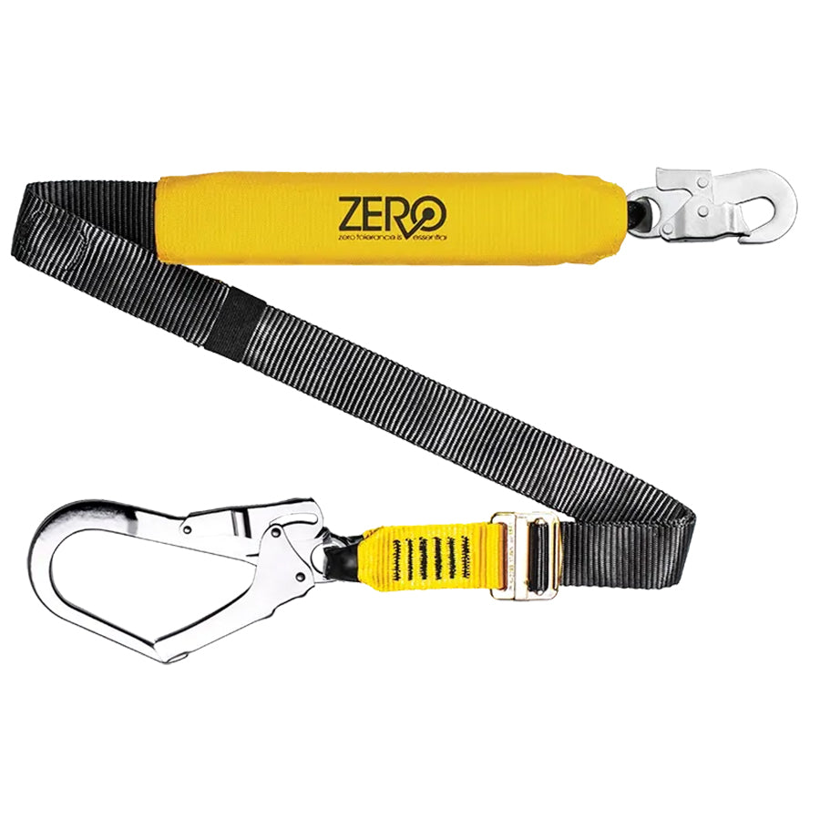 Zero Single Adjustable Webbing Lanyard (Scaffold Hook)