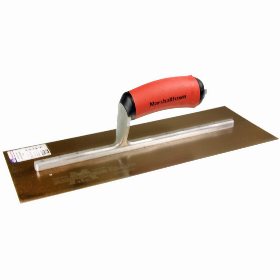 Marshalltown Gold Stainless Steel Square End Finishing Trowels