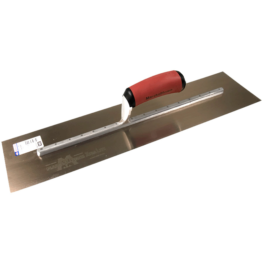 Marshalltown Gold Stainless Steel Square End Finishing Trowels