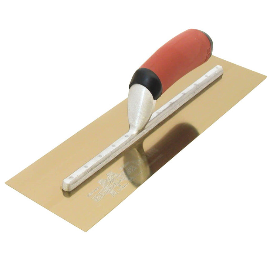 Marshalltown Gold Stainless Steel Square End Finishing Trowels