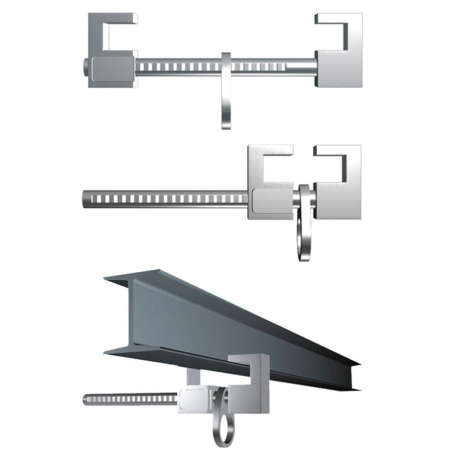 Zero Alubeam Rail Beam Anchor Clamp