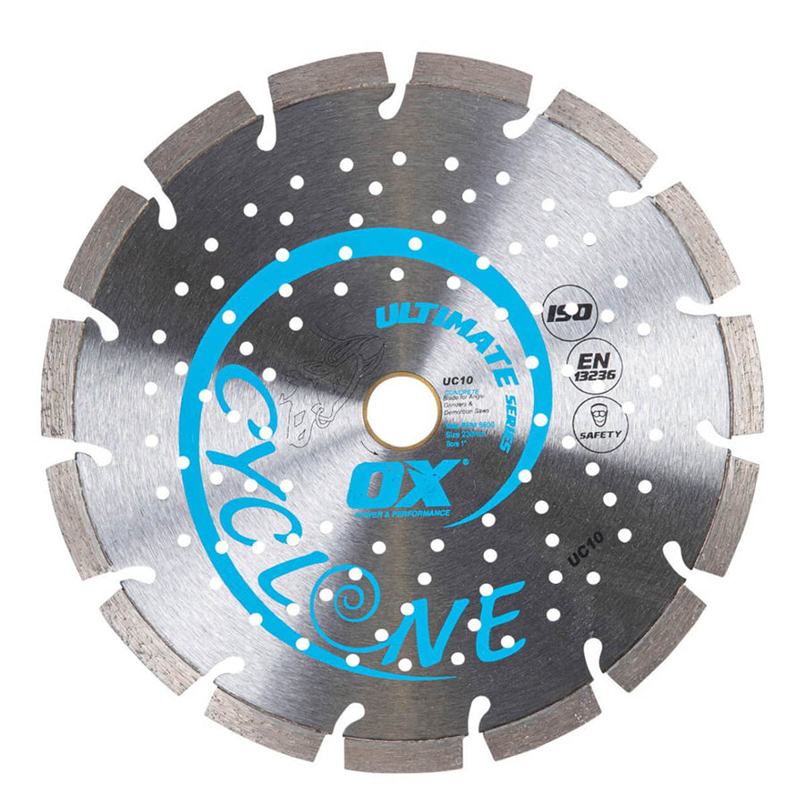 Ox Ultimate UC10 Cyclone Concrete Blades