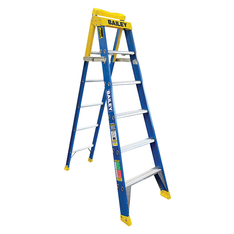 Bailey Pro Punchlock Step Extension Ladder Fibreglass