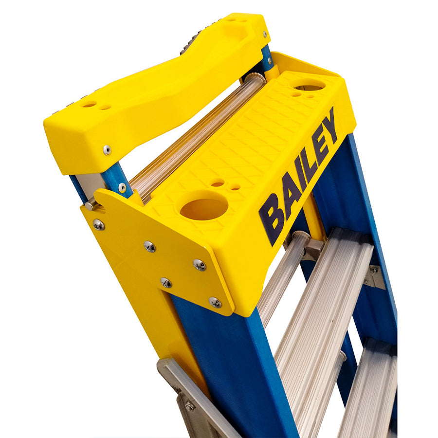 Bailey Pro Punchlock Step Extension Ladder Fibreglass