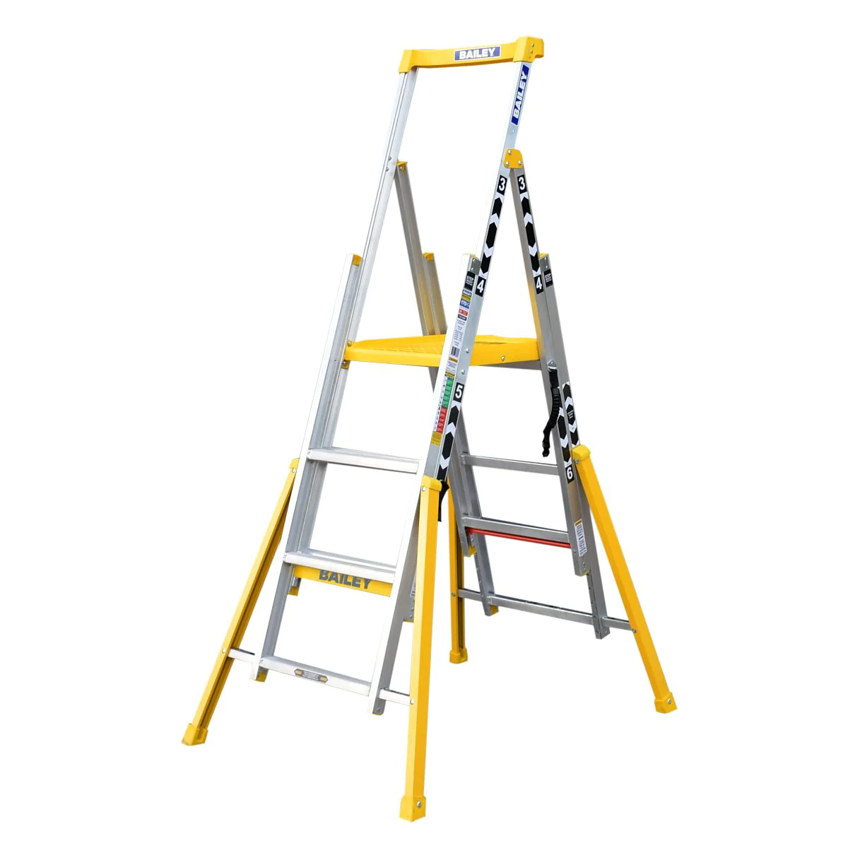 Bailey Adjustable Height Platform Ladder