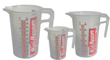 Heavy Duty Plastic Measuring Jugs