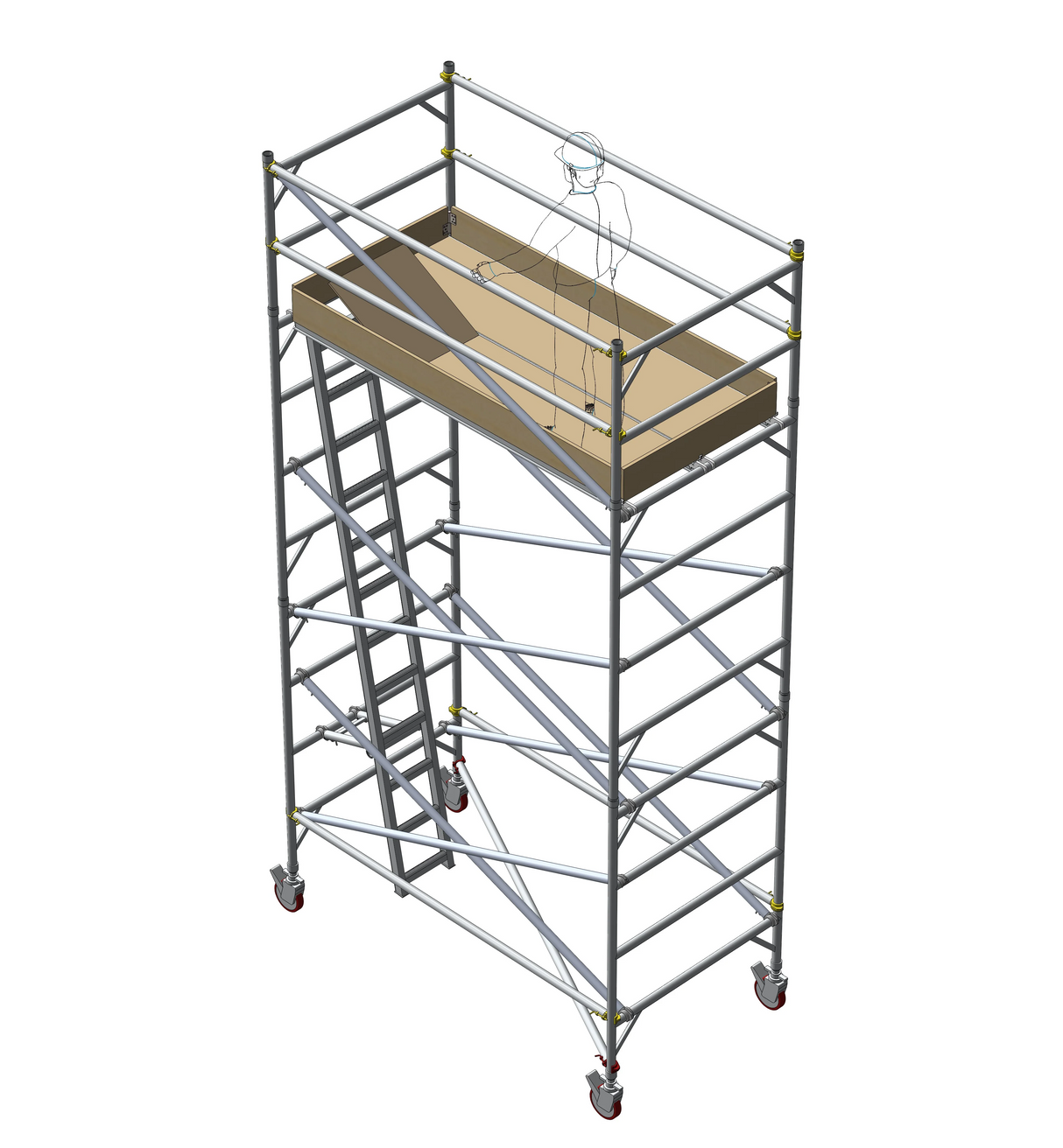 Equiptec Industrial Mobile Scaffold