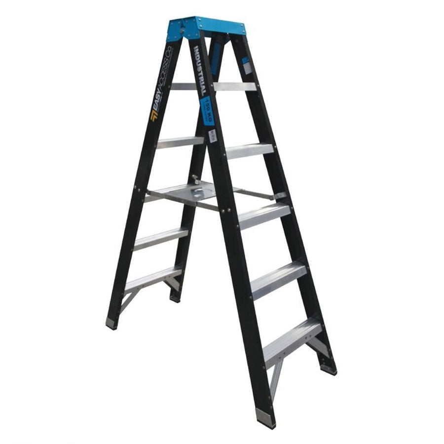 Easy Access Double Sided Fibreglass Ladder