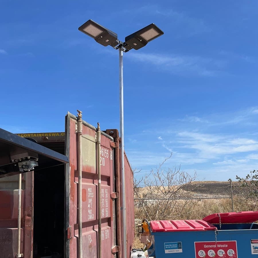 Solar Powered Security Lighting