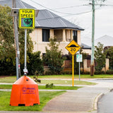 Solar Powered Speed Signs