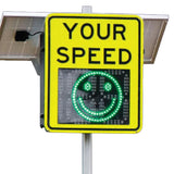 Solar Powered Speed Signs