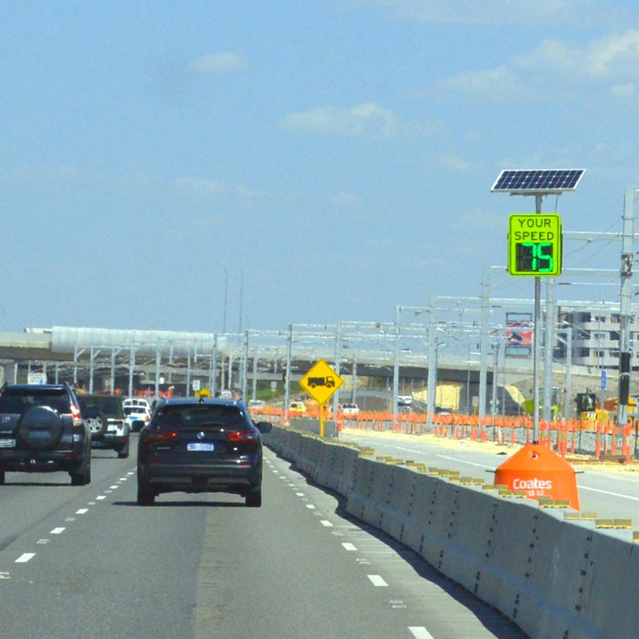 Solar Powered Speed Signs