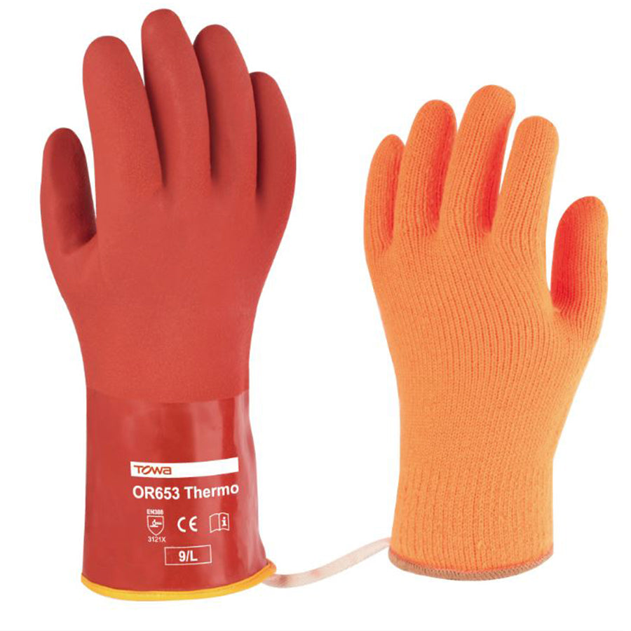 Esko Towa PVC Gloves with Removable Thermo Liner